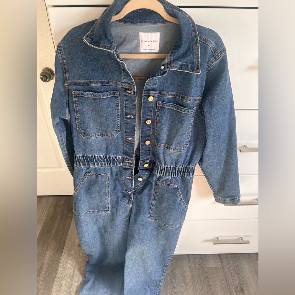 Denim jumpsuit